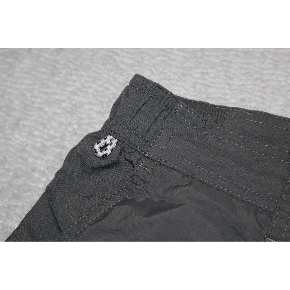 Columbia PFG Cargo Shorts Men 34 Grey Omni-Shade Sun Performance Fishing Gear